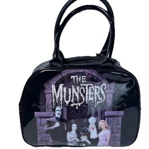 Rock Rebel Rare Munsters Bowler Bag Horror Goth Purse